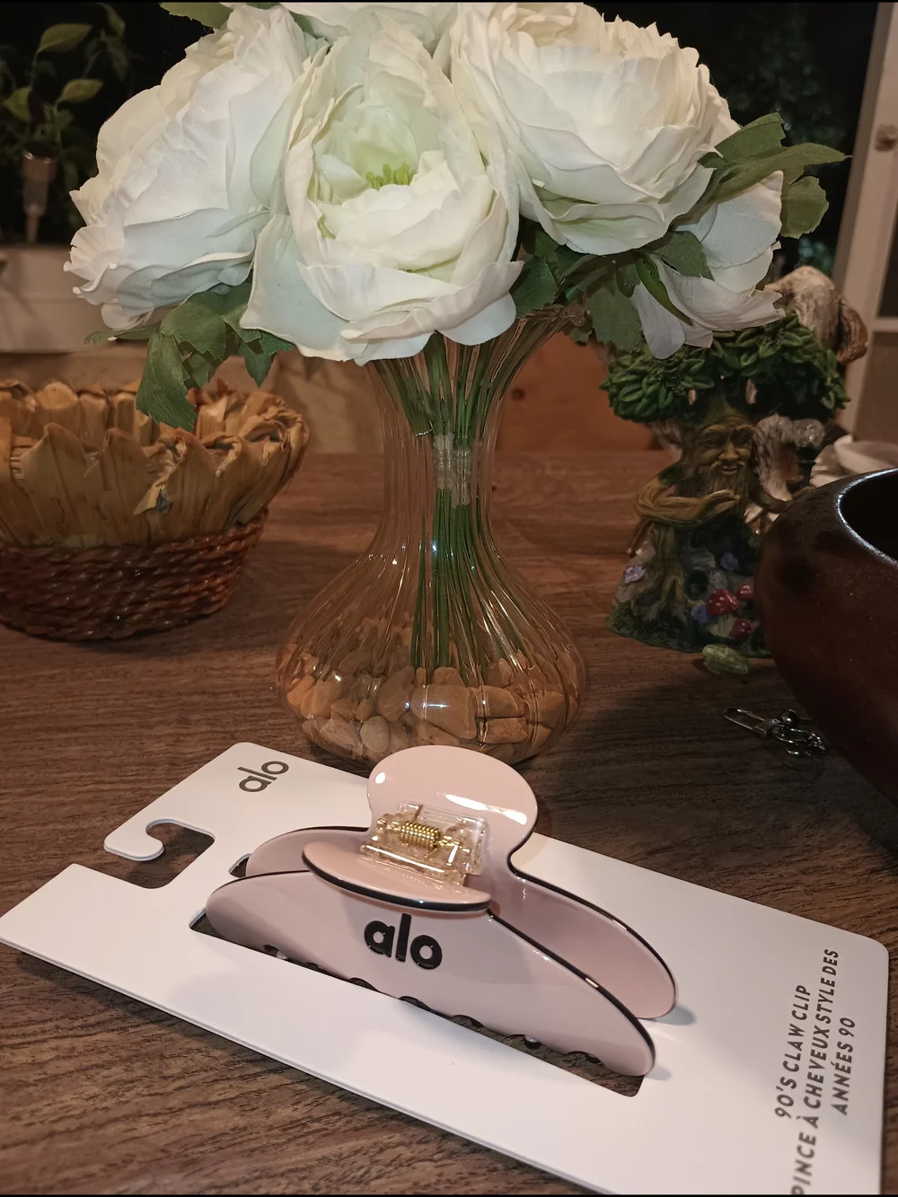 ALO Yoga Blush Pink Claw Hair Clip